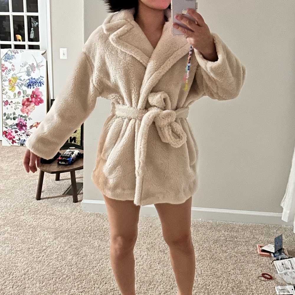 Weekend MaxMara wool robe coat. S - Picture 3 of 16
